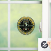 101. Im Flugzeug Abteilung Afghanistan Veteran Fensteraufkleber (Zuhause)