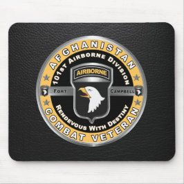 101. Im Flugzeug Abteilung Afghanistan Veteran Mousepad