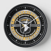 101. Im Flugzeug Abteilung Afghanistan Veteran Uhr (Vorderseite)