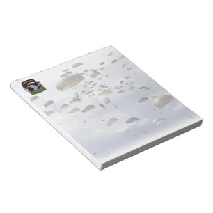 101. im Flugzeug Abteilung Fort Campbell Vets Note Notizblock