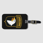 101. Im Flugzeug Abteilung - Militärischer Patch Gepäckanhänger (Vorderseite (Horizontal))