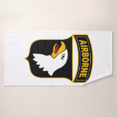 101. Im Flugzeug Abteilung Militärveteran Badehandtuch (Badehandtuch)