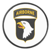 101. Im Flugzeug Abteilung Militärveteran Eishockey Puck (Vorderseite)