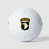 101. Im Flugzeug Abteilung Militärveteran Golfball (Vorderseite)