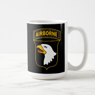 101. Im Flugzeug Abteilung Militärveteran Kaffeetasse