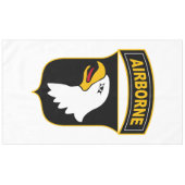 101. Im Flugzeug Abteilung Militärveteran Tischdecke (Vorderseite (Horizontal))