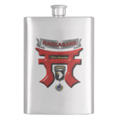 101. Im Flugzeug Abteilung "Rakkasans" Flachmann (Vorderseite)