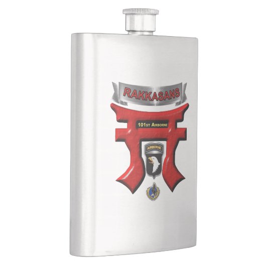 101. Im Flugzeug Abteilung "Rakkasans" Flachmann (Rechts)