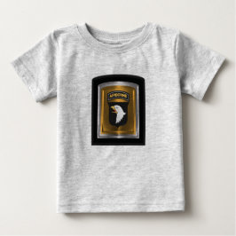 101. Im Flugzeug Abteilung "Screaming Eagles" Baby T-shirt