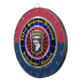 101. Im Flugzeug Abteilung "Screaming Eagles" Dartscheibe (Vorderseite rechts)