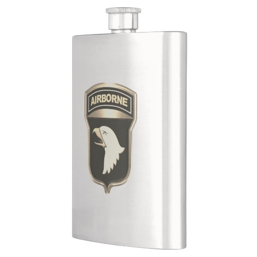 101. Im Flugzeug Abteilung "Screaming Eagles" Flas Flachmann (Links)