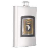 101. Im Flugzeug Abteilung "Screaming Eagles" Flas Flachmann (Rechts)