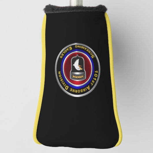 101. Im Flugzeug Abteilung "Screaming Eagles" Golf Headcover (Rotieren 90)