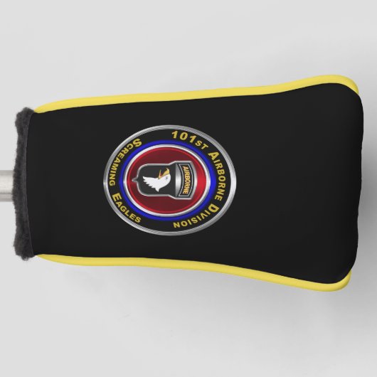 101. Im Flugzeug Abteilung "Screaming Eagles" Golf Headcover (Vorderseite)