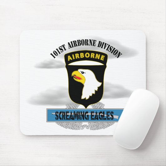 101. Im Flugzeug Abteilung "Screaming Eagles" Mousepad (Mit Mouse)