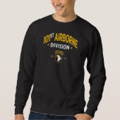 101. Im Flugzeug Abteilung "Screaming Eagles" Sweatshirt (Vorderseite)