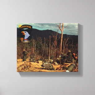 101. im Flugzeug Abteilung vietnam Krieg Leinwand