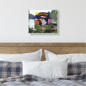 101. im Flugzeug Abteilung vietnam Krieg Veteranen Leinwanddruck (Insitu (Schlafzimmer))