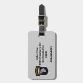 101. im Flugzeug Abteilungsflecken-Gepäckumbau Gepäckanhänger (Vorderseite vertikal)