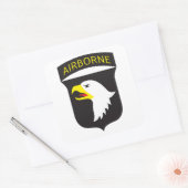 101. Im Flugzeug Aufkleber (Umschlag)