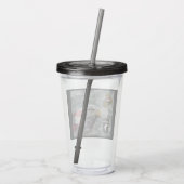 101. Im Flugzeug Div Irak-Kampf Veteran Acryltrinkbecher (Rückseite)