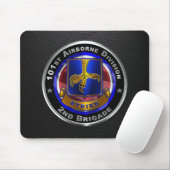 101. Im Flugzeug Division 2. Brigade Mousepad (Mit Mouse)