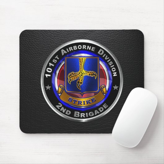 101. Im Flugzeug Division 2. Brigade Mousepad (Mit Mouse)