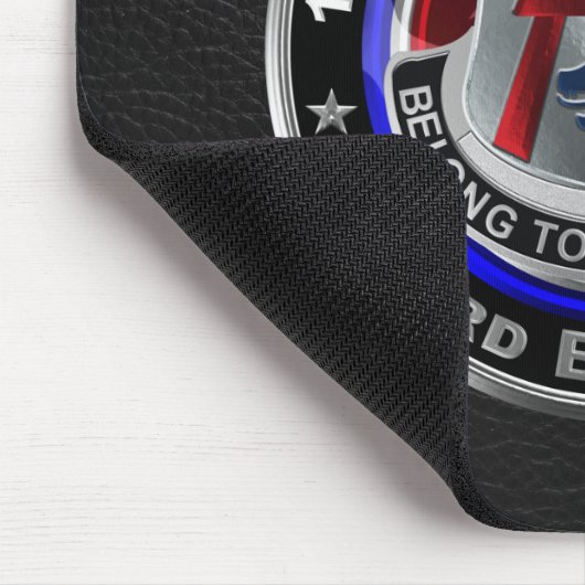 101. Im Flugzeug Division 3. Brigade Mousepad (Ecke)