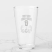 101. Im Flugzeug Division "Air Assault Abzeichen" Glas (Rückseite)