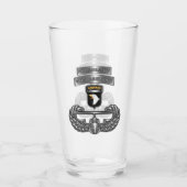 101. Im Flugzeug Division "Air Assault Abzeichen" Glas (Vorderseite)