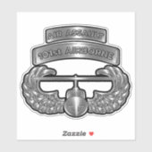 101. Im Flugzeug Division Air Assault Aufkleber (Blatt)