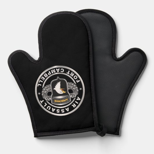 101. Im Flugzeug Division Air Assault Ofenhandschuh (Vorderseite/Rückseite)
