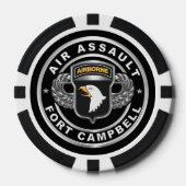 101. Im Flugzeug Division Air Assault Pokerchips (Vorderseite)