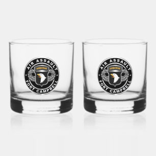 101. Im Flugzeug Division Air Assault Whiskyglas