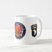 101. Im Flugzeug Division Artillery Brigade Kaffeetasse (VorderseiteRechts)