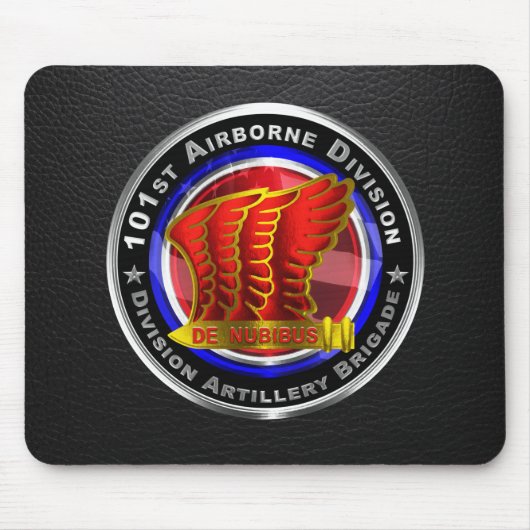 101. Im Flugzeug Division Artillery Brigade Mousepad (Vorne)