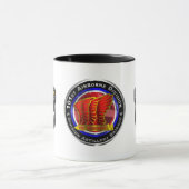 101. Im Flugzeug Division Artillery Brigade Tasse (Zentrum)