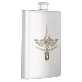 101. Im Flugzeug Division "Combat Veteran" Flasche Flachmann (Rechts)