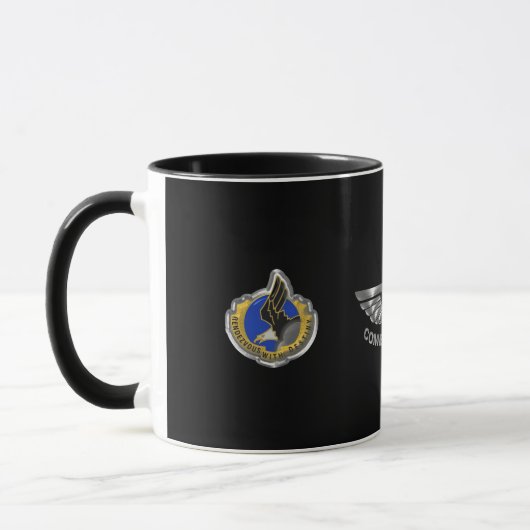 101. Im Flugzeug Division Combat Veteran Tasse (Links)