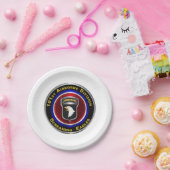 101. Im Flugzeug Division Custom Pappteller (Party)