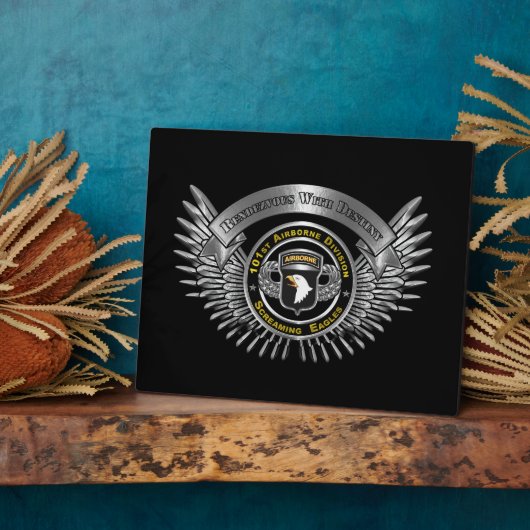 101. Im Flugzeug Division Fotoplatte (Seite)