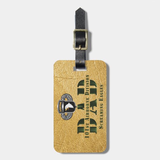 101. Im Flugzeug Division Gepäckanhänger (Vorderseite vertikal)