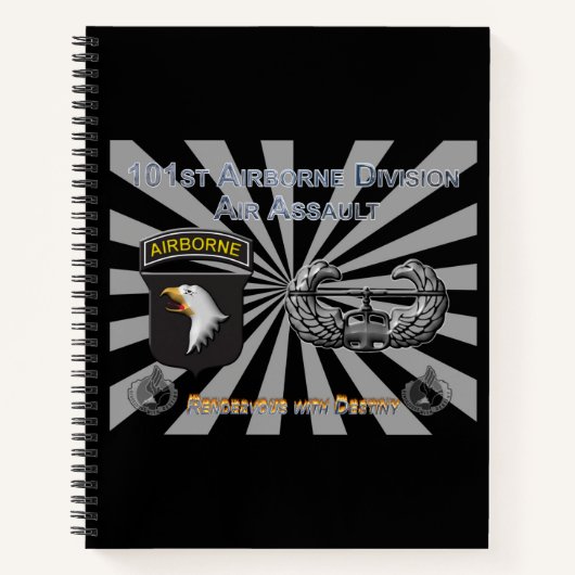 101. Im Flugzeug Division Gift Notizblock (Vorderseite)