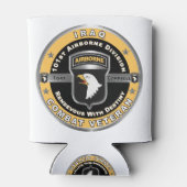 101. Im Flugzeug Division Iraq Veteran Dosenkühler (Rückseite)