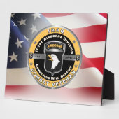 101. Im Flugzeug Division Iraq Veteran Fotoplatte (Seite)