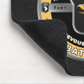 101. Im Flugzeug Division Iraq Veteran Mousepad (Ecke)