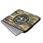 101. Im Flugzeug Division Laptopschutzhülle (Vorne Knopf)