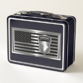 101. Im Flugzeug Division Metall Brotdose (Rückseite)