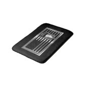 101. Im Flugzeug Division mit amerikanischer Flagg Badematte (Schrägansicht)