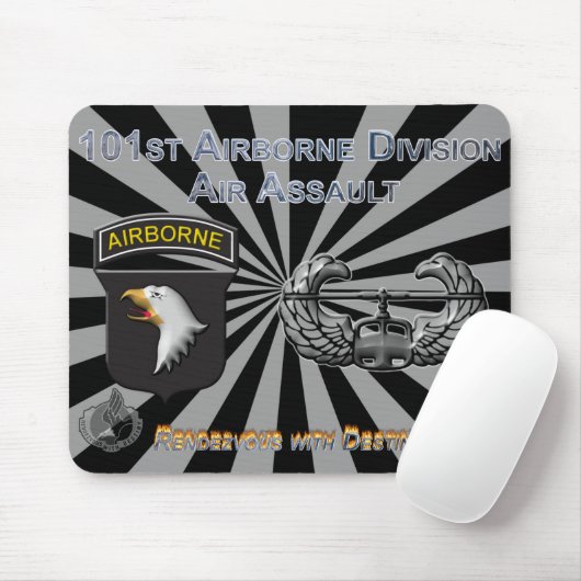 101. Im Flugzeug Division Mousepad (Mit Mouse)